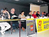 La CGT exige la réouverture de la maternité de Decazeville
