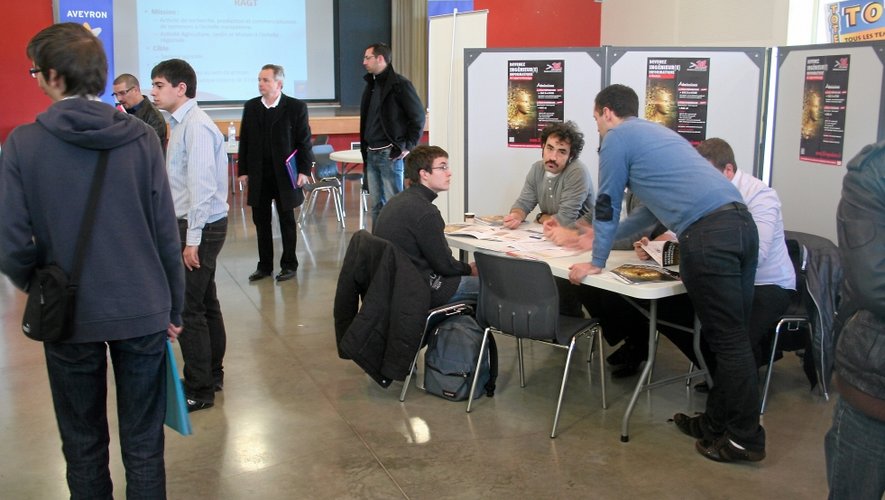 Le salon Jobs’Tic, organisé dernièrement à Rodez, a mis en avant la vitalité du secteur.