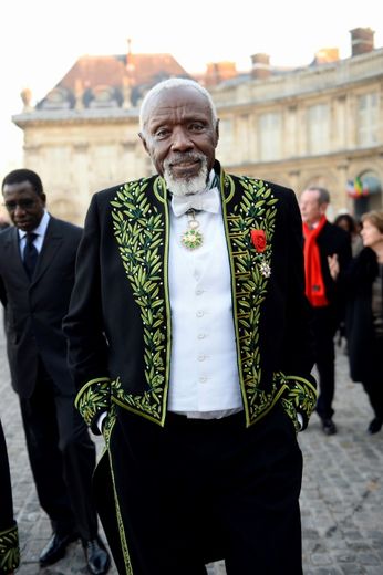 Ousmane Sow a été le premier Africain à rejoindre le 11 décembre 2013 l'Académie des Beaux-arts française en tant que membre associé étranger.