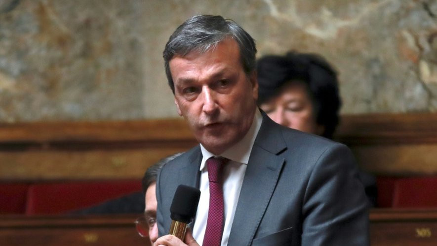 Le député UDI Philippe Vigier, le 29 novembre 2016 à l'Assemblée nationale