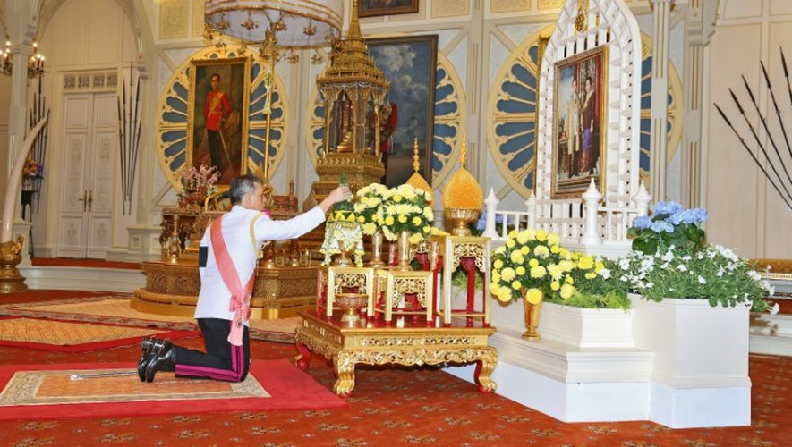 Le prince héritier Maha Vajiralongkorn, le 1er décembre 2016 à Bangkok