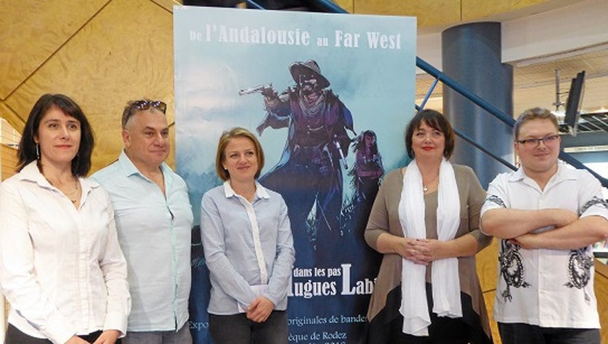 La médiathèque, représentée par Marie Lasserre, la MJC de Rodez et la mairie, représentée par l’élue Sarah Vidal, s’associent à l’association ruthénoise Pixel pour l’organisation du festival.
