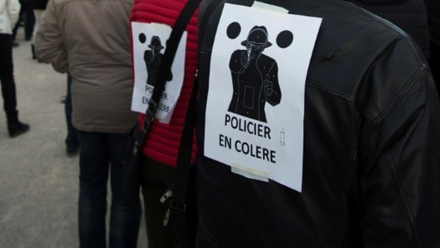 Manifestation de policiers, le 3 décembre 2016 à Marseille
