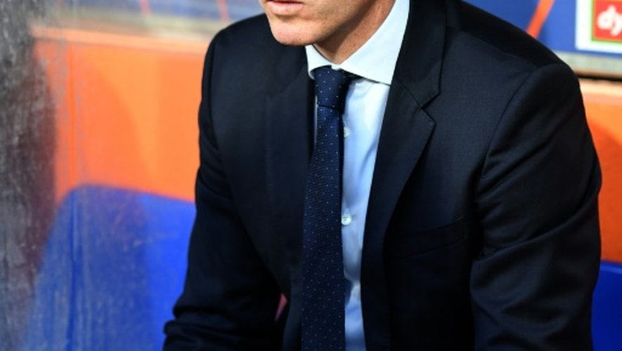 L'entraîneur du PSG Unai Emery, le 3 décembre 2016 à Montpellier