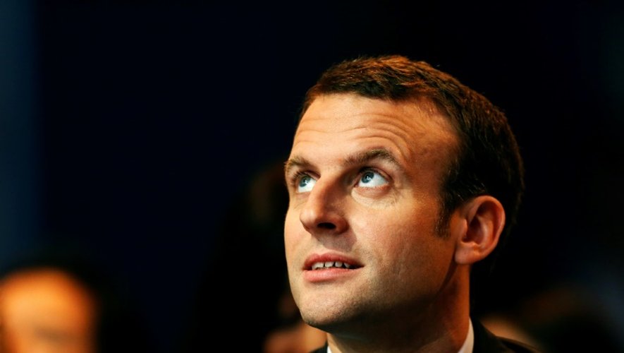 Le candidat de En marche! à la présidentielle, Emmanuel Macron, le 2 décembre 2016 à Deauville
