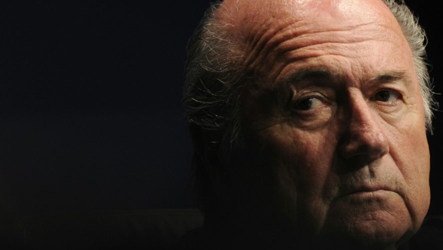 Joseph Blatter, le 5 mars 2010 au siège de la Fifa à Zurich