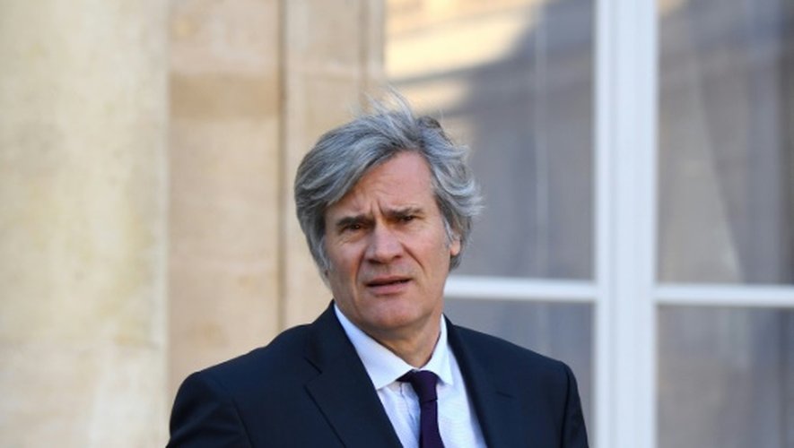 Stéphane Le Foll à la sortie du conseil des ministres le 30 novembre 2016 à l'Elysée à Paris