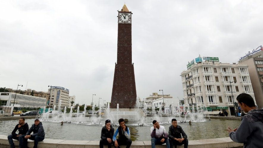 La Grande horloge de Tunis, le 10 novembre 2016