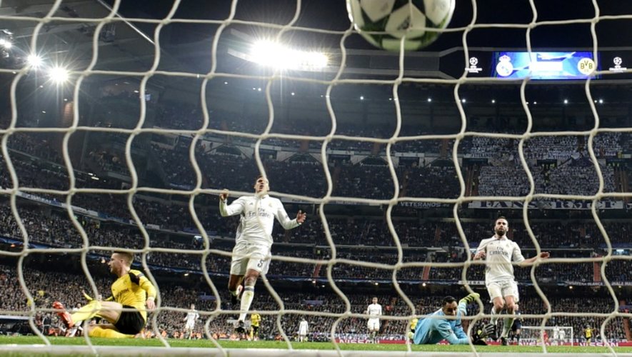 Le but de Marco Reus pour Dortmund face au Real, le 7 décembre 2016 à Madrid