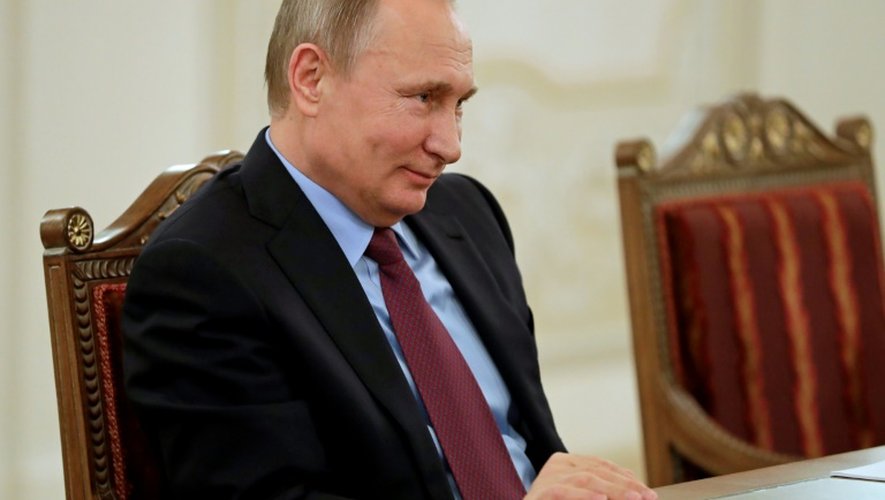 Le président russe Vladimir Poutine, le 2 décembre 2016 à Saint-Pétersbourg