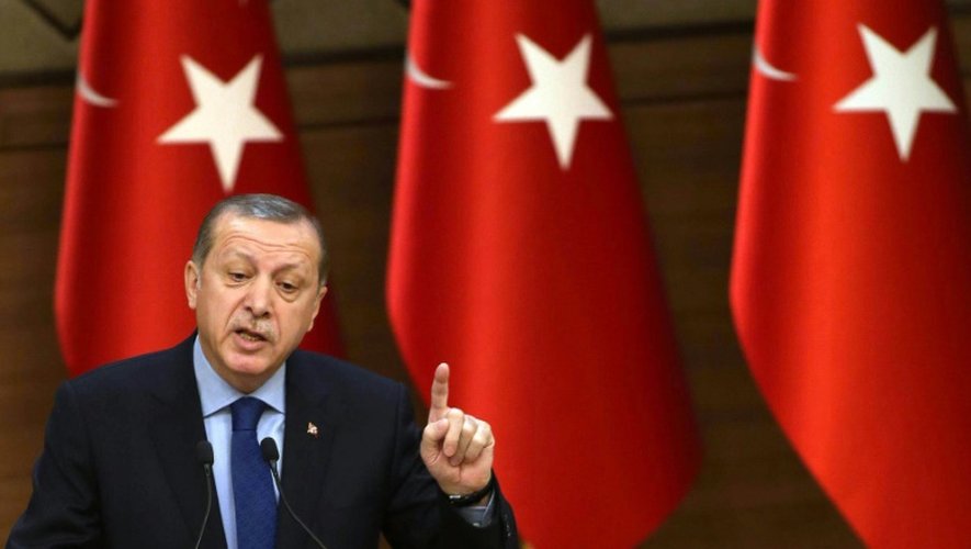 Le président turc Recep Tayyip Erdogan, le 7 décembre 2016 à Ankara