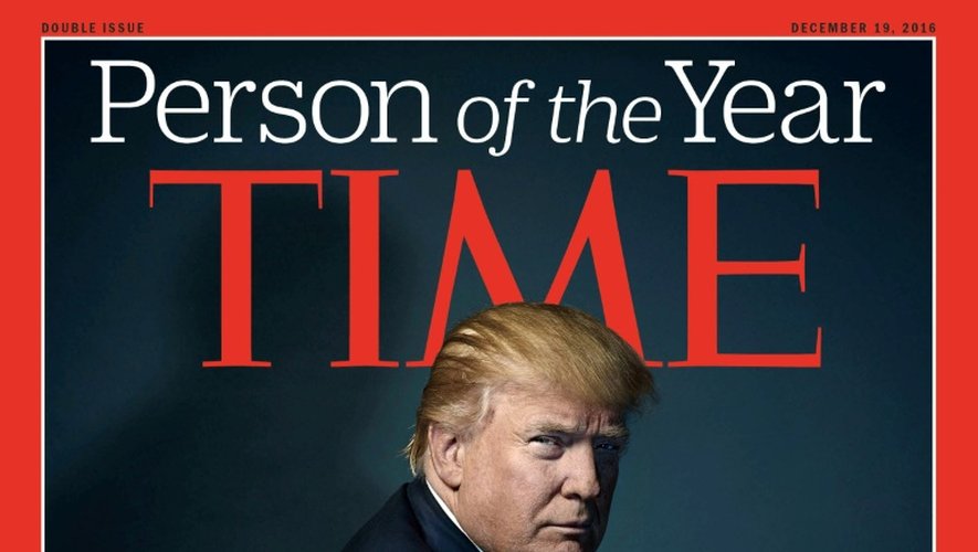 Couverture du magazine Time le 7 décembre 2016 qui consacre Donald Trump "Homme de l'année"