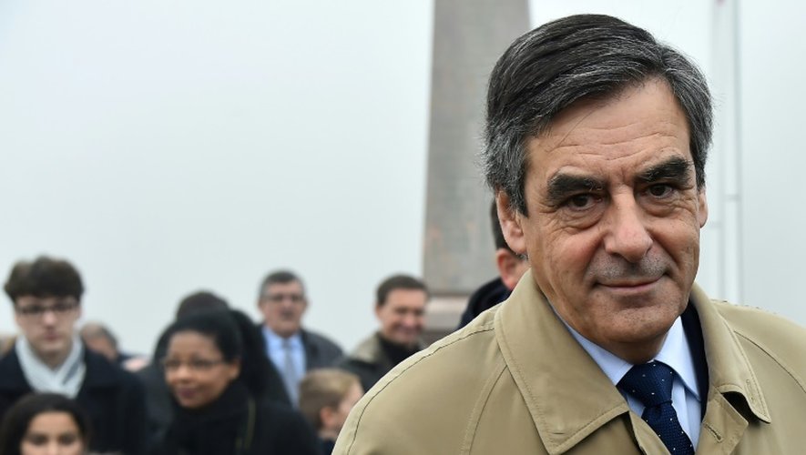 François Fillon le 11 décembre 2016 à Sablé-sur-Sarthe