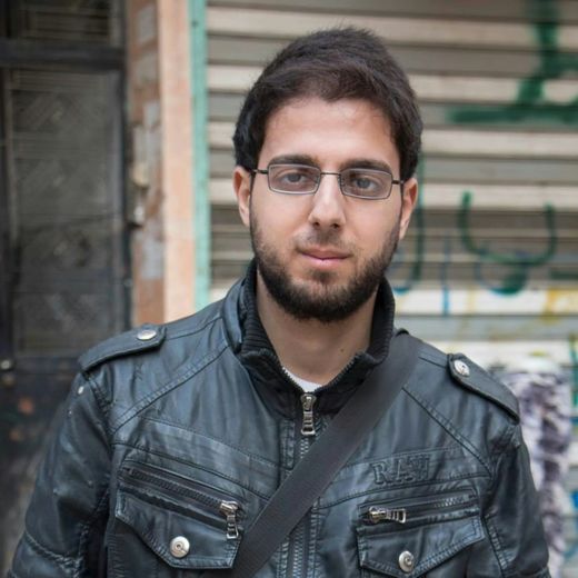 Karam Al-Masri, journaliste de l'AFP à Alep, photo non datée