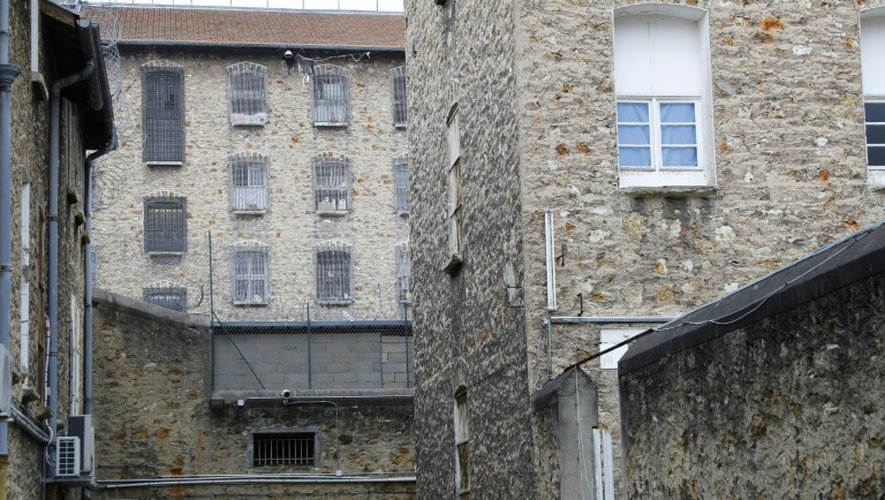 Vue en date du 20 septembre 2016 des bâtiments de la prison de Fresnes