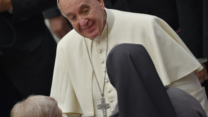 Le pape François au Vatican, le 30 novembre 2016