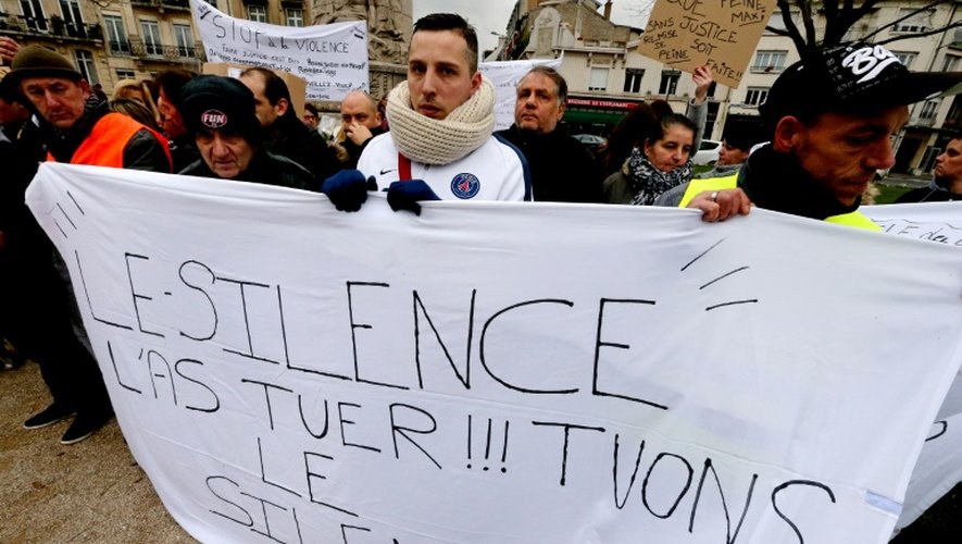 Marche contre la violence, le 19 décembre 2016 à Reims