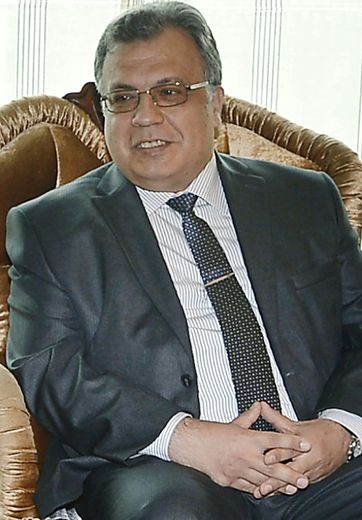 L'ambassadeur de Russie en Turquie Andreï Karlov le 4 juin 2014 à Ankara