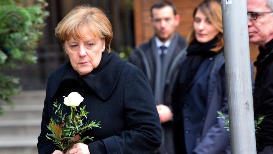 La chancelière allemande Angela Merkel, le 20 décembre 2016 à Berlin