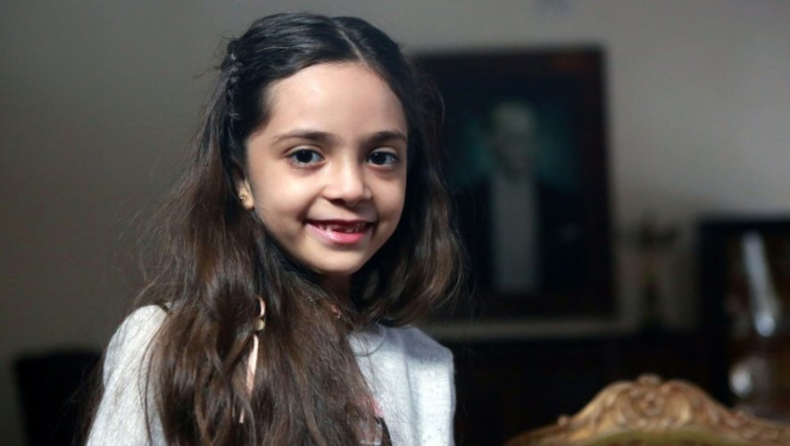 La Syrienne Bana al-Abed, 7 ans, le 22 décembre 2016 à Ankara
