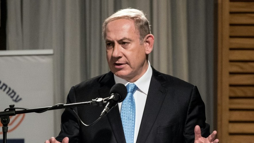 Le Premier ministre israélien Benjamin Netanyahu, le 24 décembre 2016 à Netanya