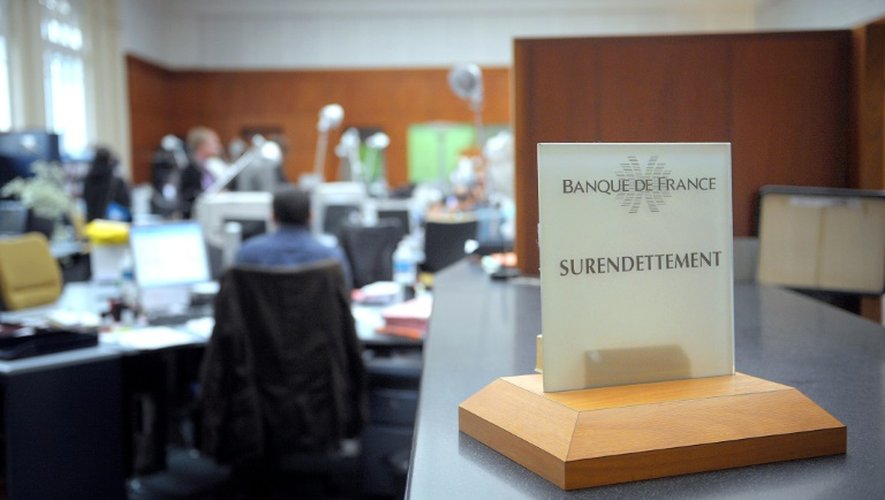 Les bureaux de la succursale de la Banque de France chargée du surendettement le 29 septembre 2008 à Saint-Denis
