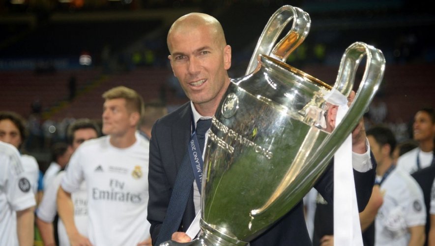 2016 pour Zinédine Zidane, c'est l'année de la gagne