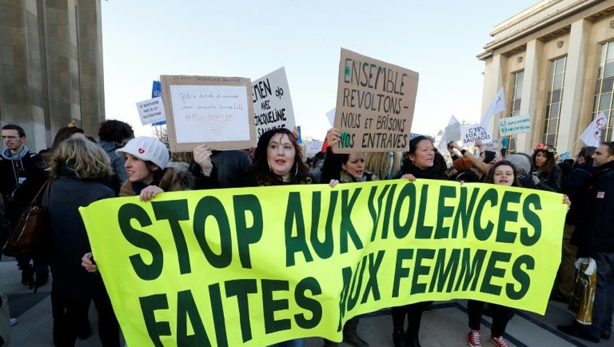 Manifestation pour réclamer la libération de Jacqueline Sauvage, le 10 décembre 2016 à Paris