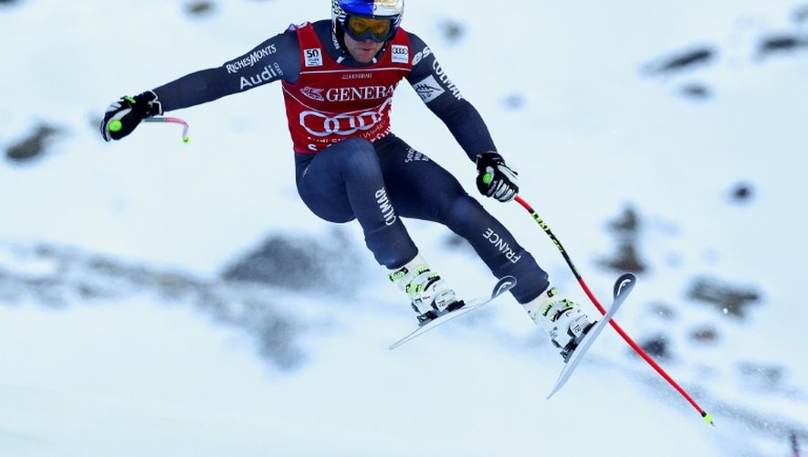 Alexis Pinturault dans le combiné alpin de Santa Caterina, Italie, le 29 décembre 2016.