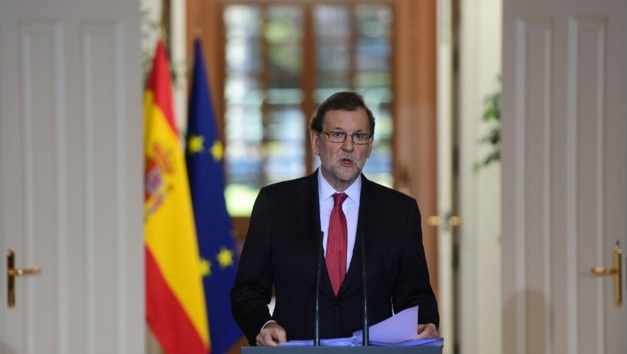 Le chef du gouvernement espagnol, Mariano Rajoy , le 30 décembre 2016 à Madrid