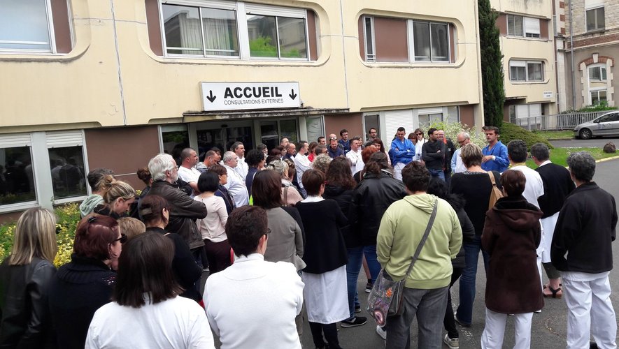 La grève se poursuit à l’hôpital de Decazeville : les salariés iront à l’ARS