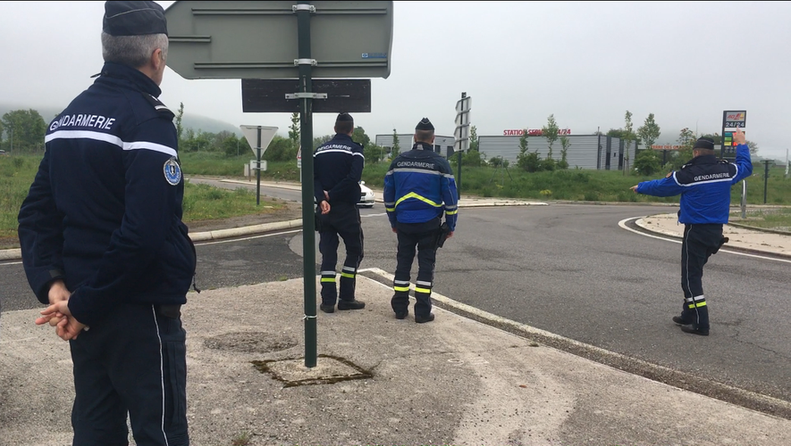 Opération contrôle de vitesse à hauteur de la 2x2 voies de Recoules-Prévinquières.