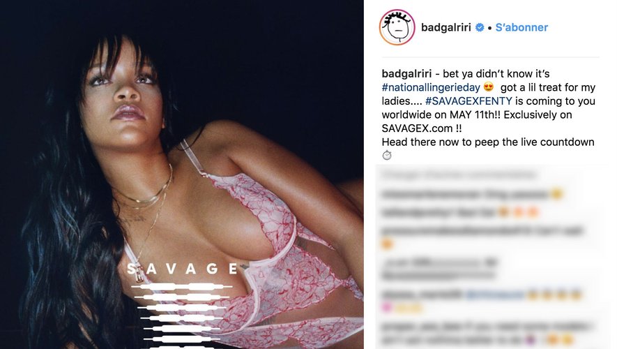 Publication de Rihanna (@badgalriri) sur Instagram 2018