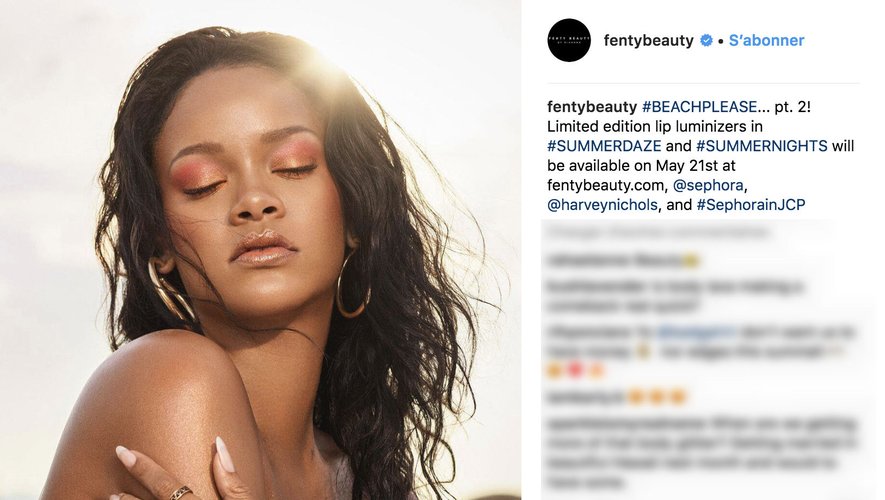Fenty Beauty révèle que Rihanna enrichira sa gamme de maquillage d'été "Beach, Please" le 21 mai