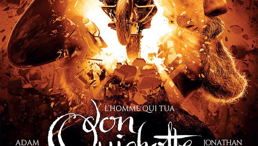 POSTER: "L'homme qui tua Don Quichotte" de Terry Gilliam