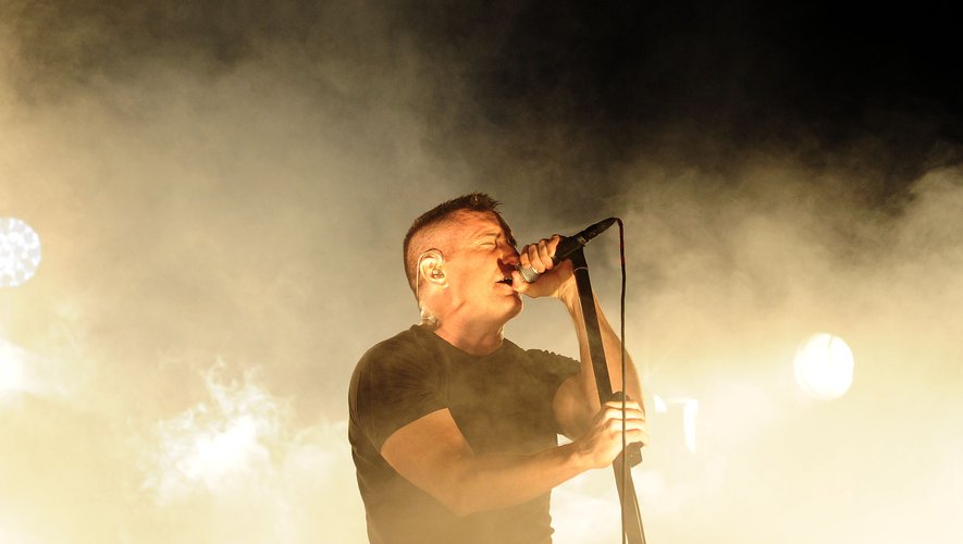 Trent Reznor de Nine Inch Nails au festival Vive Latino de Mexico en mars 2014.