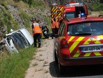 Accident du Sud-Aveyron : la victime a été évacuée vers l'hôpital
