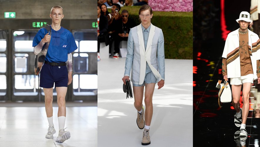 Mini-shorts -  Xander Zhou / Dior / Fendi