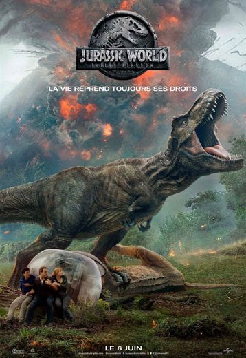 AFFICHE: "Jurassic World Fallen Kingdom".