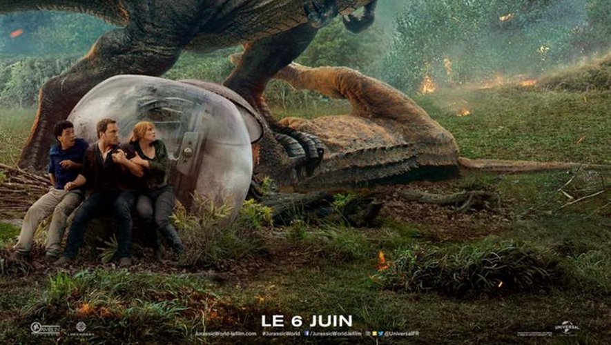AFFICHE: "Jurassic World Fallen Kingdom".