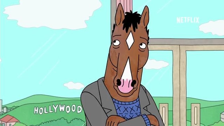 Satire de la vie à Hollywood, "BoJack Horseman" traite de différents sujets d'actualités.