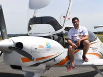 Gérald égéa a bouclé son tour d’Europe en avion
