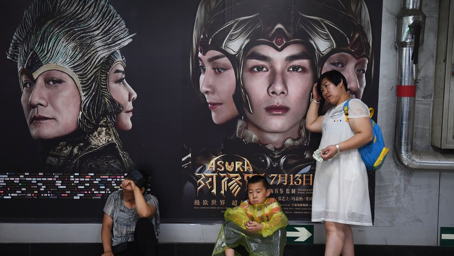 Présenté comme le film 100% chinois le plus cher de l'histoire, "Asura" a dégagé seulement 48,7 millions de yuans (6,2 millions d'euros) de recettes après sa sortie vendredi