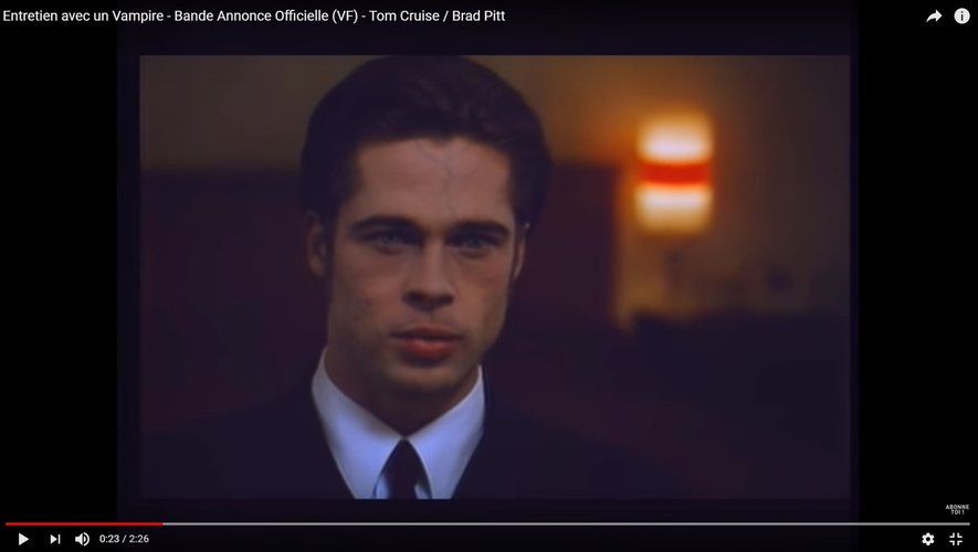 Brad Pitt a incarné Louis de Pointe du Lac dans "Entretien avec un vampire" en 1994.