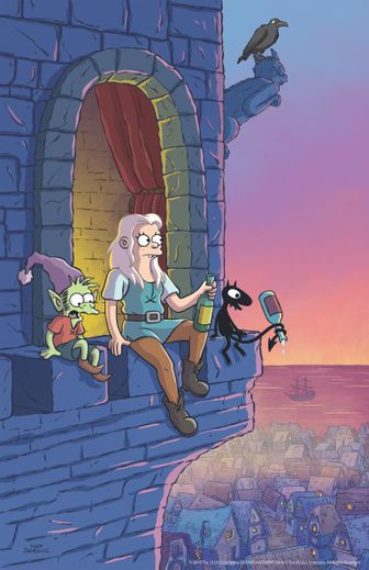"Désenchantée", nouvelle série animée de Matt Groening, sera disponible le 17 août 2018 sur Netflix.