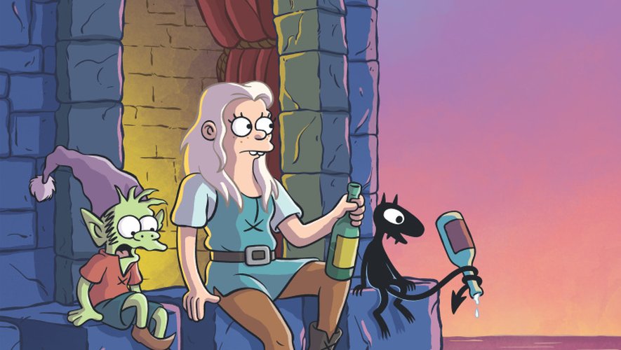"Désenchantée", nouvelle série animée de Matt Groening, sera disponible le 17 août 2018 sur Netflix.
