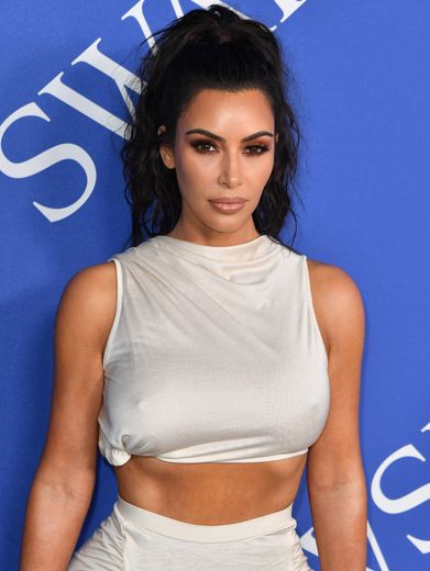 Kim Kardashian West arrive à la cérémonie des CFDA Fashion awards 2018, le 4 juin 2018.