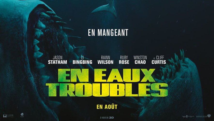 "En eaux troubles" sortira le 22 août prochain dans les salles françaises.