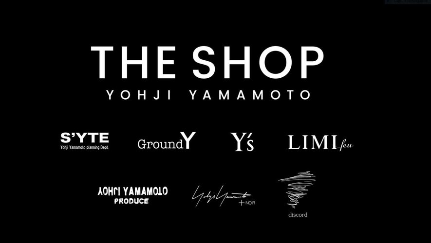 Yohji Yamamoto lance son magasin en ligne au niveau international.
