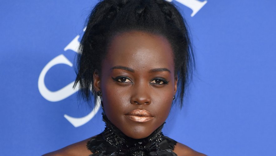 L'actrice Lupita Nyong'o arrive aux CFDA Fashion awards 2018, le 4 juin 2018 au Brooklyn Museum de New York